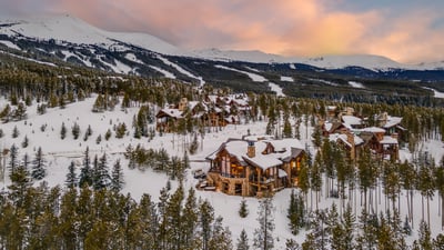 Aerial of Epic Retreat