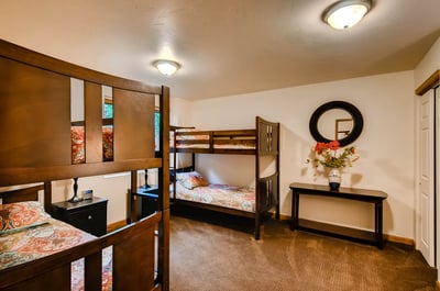 Ravens Call bunk room, lower level