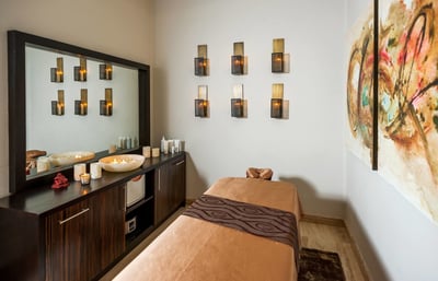 Feel relaxed and at peace with a massage in Villa Renata's own massage room!