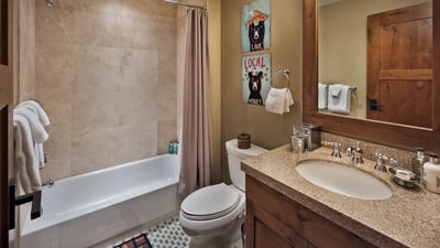 Shared bathroom