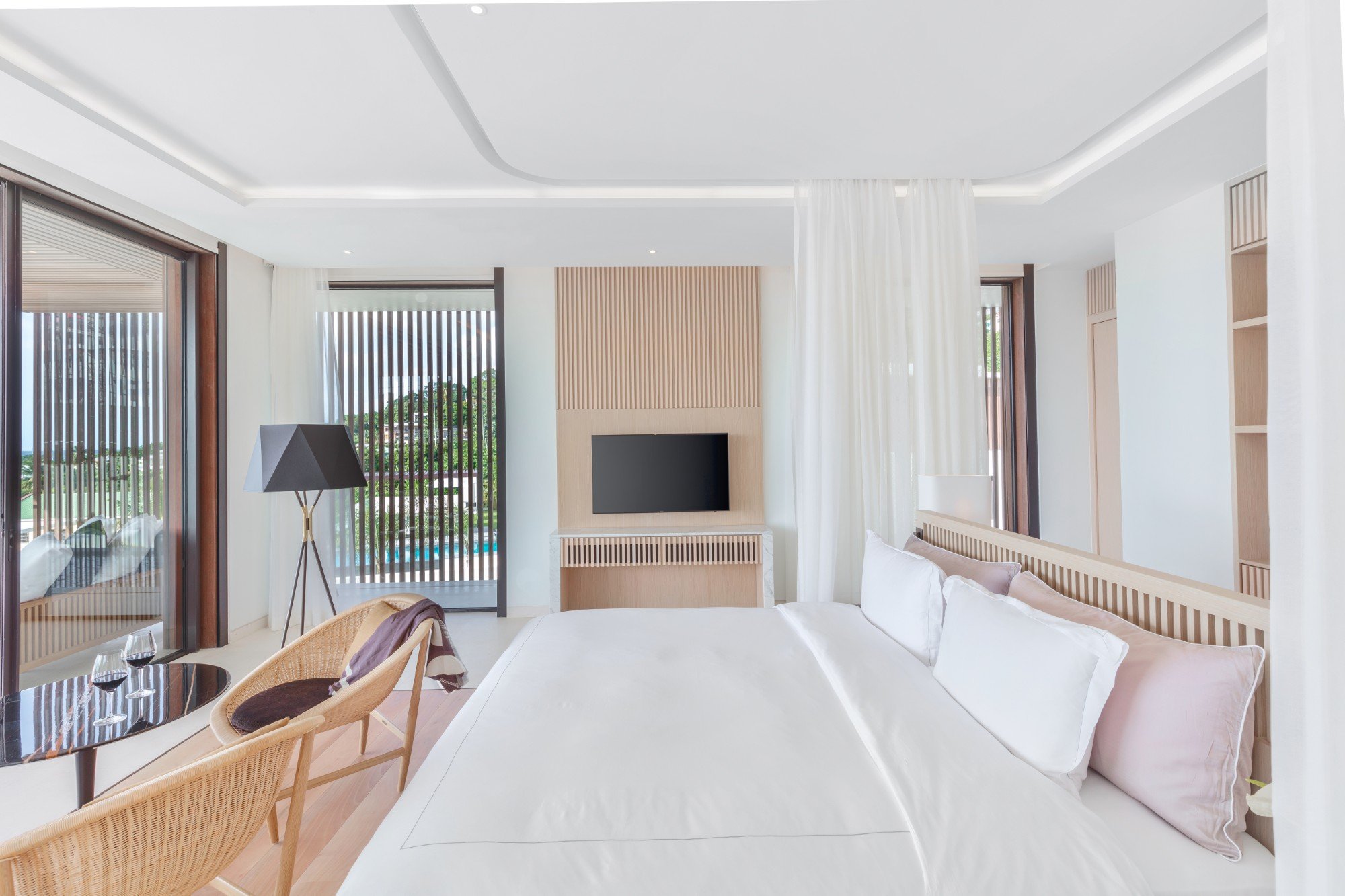 3 BDM Ocean View Villa | Silver Sands Resort Grand Anse, Grenada - Private Ocean View Library Rentals In High Rise Property