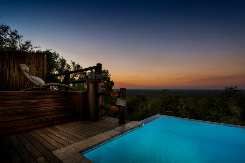 Makwela Suite with Plunge Pool at the Rock Lodge