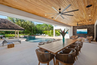 Main House Outdoor Dining Area