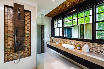 Ensuite bathroom elegance in Bedroom #4