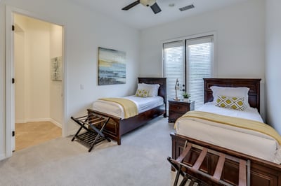 Guest Bedroom 5 with two twin beds