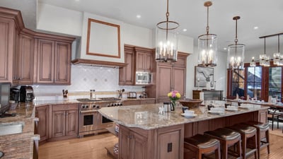 Gourmet kitchen