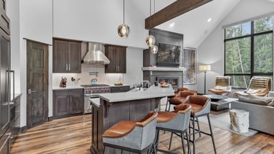 Gourmet kitchen