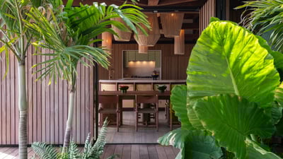 Ti Manoir Kitchen & Dining Area