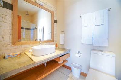 #1. Ensuite bathroom with everything you need to feel refreshed!