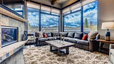 Great room with views