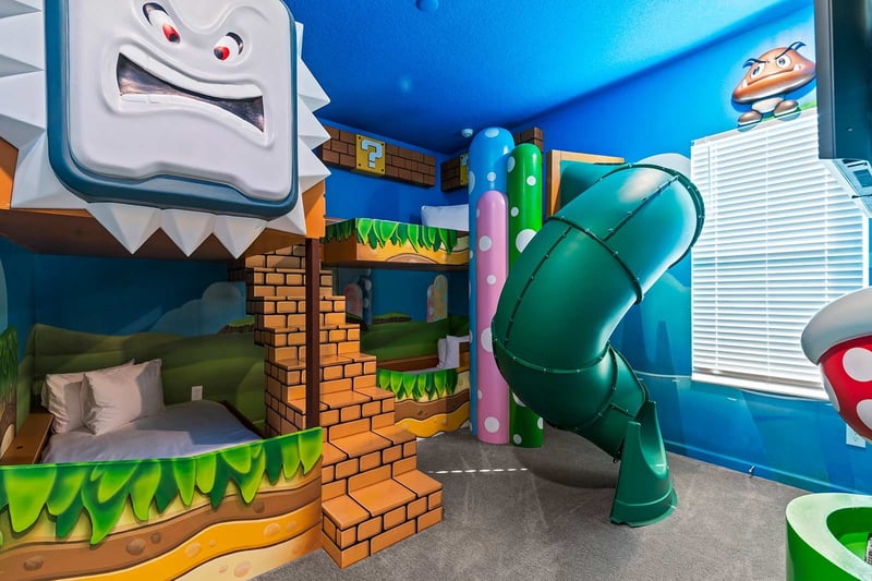 Mushroom Kingdom at Villatel Village Solterra