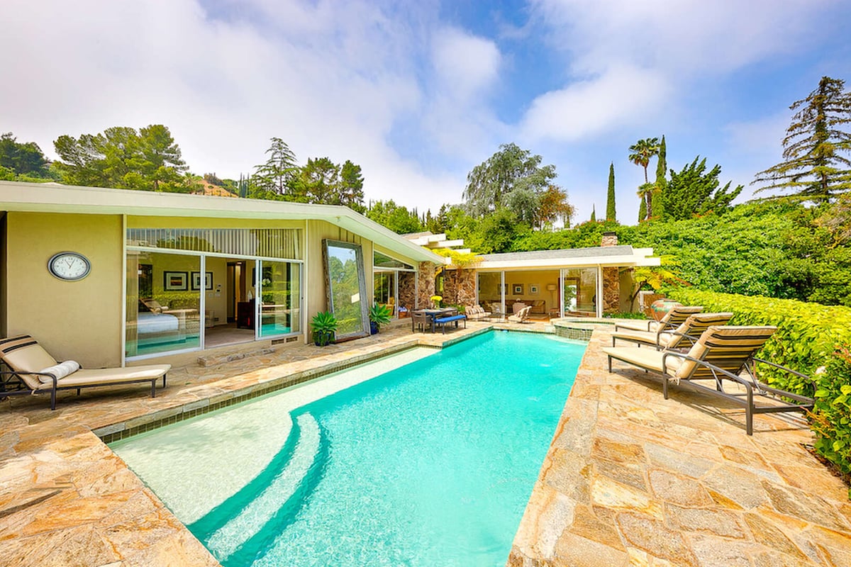 Hollywood Hills Mid Century Modern villa rental - 6