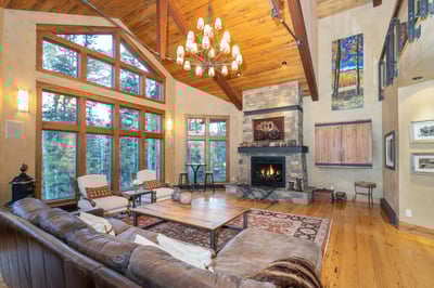 Mountain Village,Alpenglow