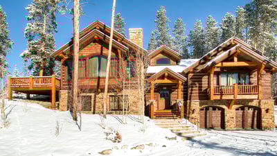 Rustic Timber Lodge