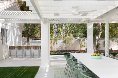 BBQ Island with additional seating
