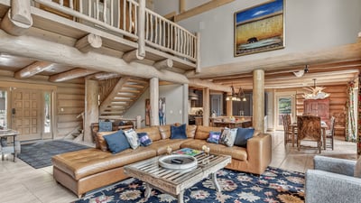 Great room and loft