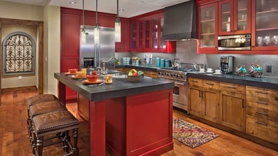 Gourmet kitchen
