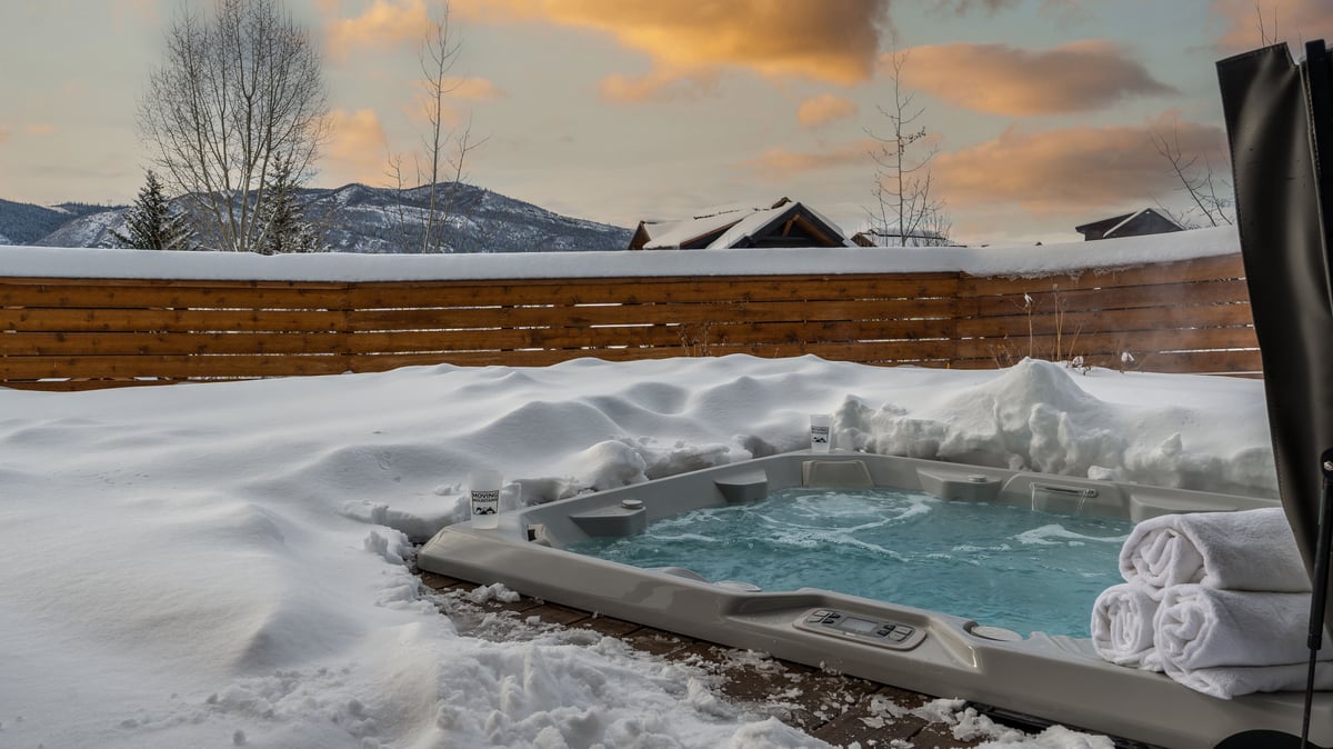 Private hot tub provides extra fun, with easy access from family room - Image 20