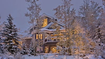 Back of Time Flys Lodge	