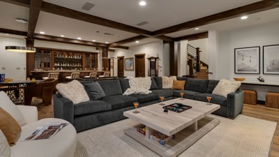 Lower level family room