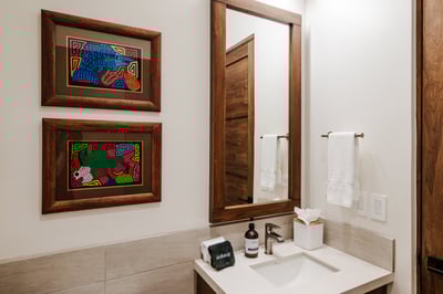 #6. Enjoy the Comfort and Privacy of Your Ensuite Bathroom with all the bathroom essentials.