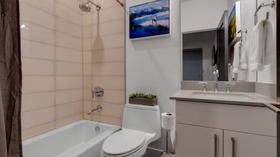 Queen ensuite, lower level