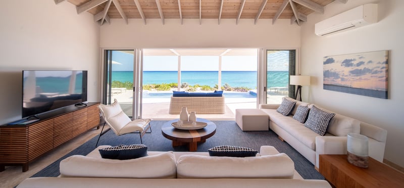 Three Bedroom Oceanfront Coral Villa