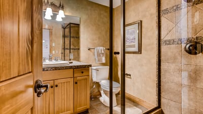 Hall bath, main level