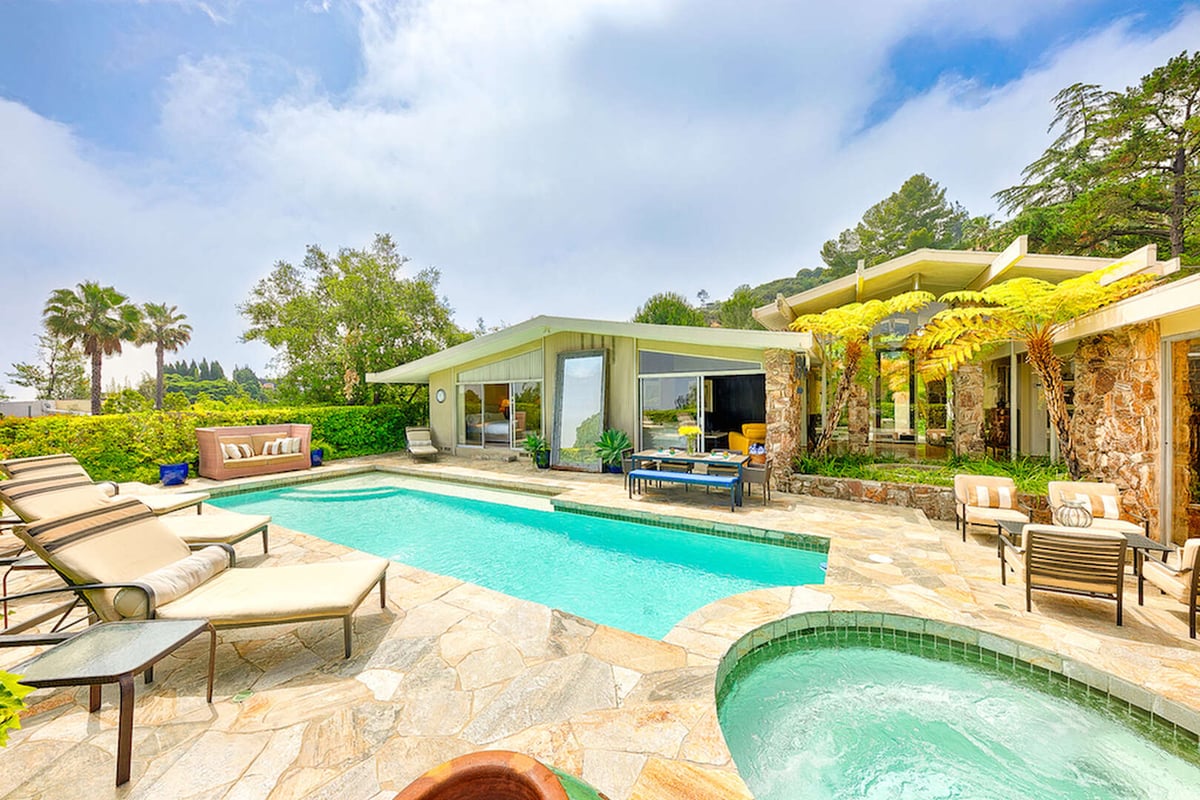 Hollywood Hills Mid Century Modern villa rental - 4