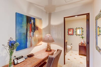 Beautiful pieces of art are found throughout Hacienda Tranquila.