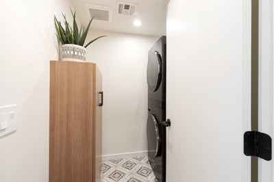 Laundry room available for guests