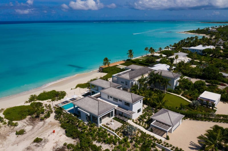 Beach Enclave Grace Bay 5 BDM Beachfront Villa