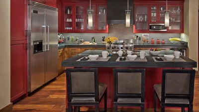 Gourmet kitchen