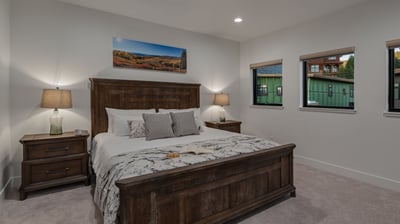 Primary king suite on main level