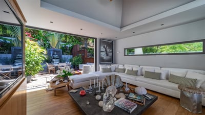 Living Areas: Air-conditioned living room equipped with HD-TV, Dish Network, Blu-Ray DVD player