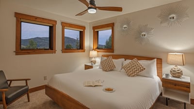 Second king bedroom suite on the upper level
