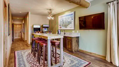 Lower level rec room