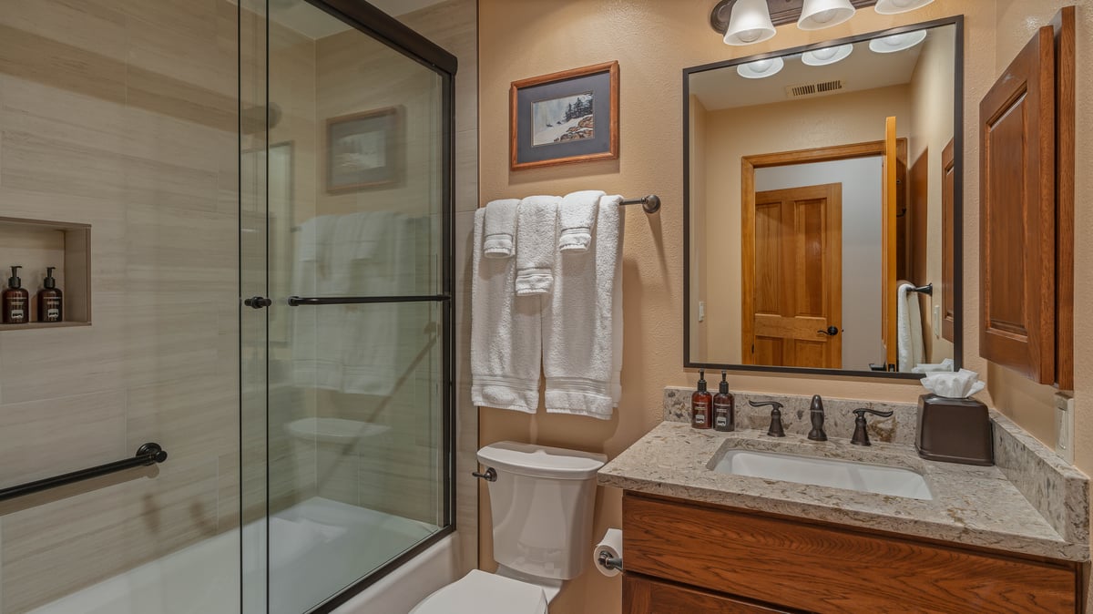 Lower level king/double twin ensuite - Image 13