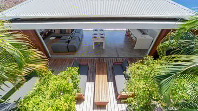 Outdoor Lounge Area