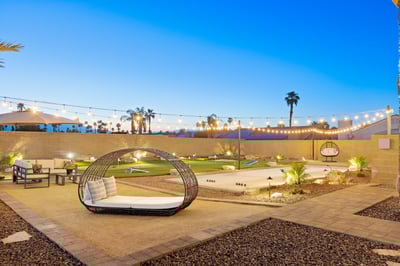 Wether you're a pro at putt-putt or bocce ball or just want to lounge, Villa Bella has it all!