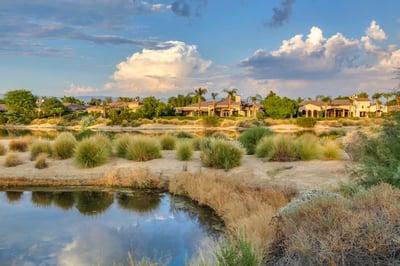 Gorgeous views from the backyard.
