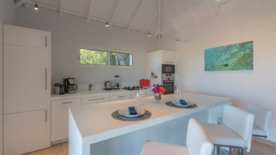 Living Area & Kitchen