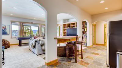 Lower level family room