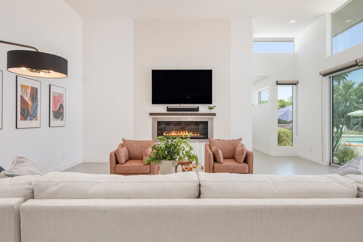 Green and Palm Oasis