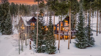 Inglenook in winter