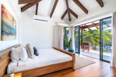 #4. Welcome to Pure Comfort with a TV, AC, Ceiling fan, Walk-in Closet and direct access to the balc