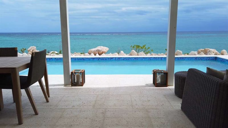 Three Bedroom Oceanfront Coral Villa