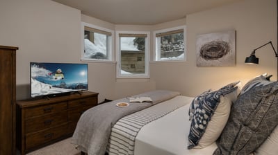 King suite on lower level