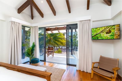 #4. Upstairs, you'll discover the second Master Suite, offering a stunning ocean view directly from 