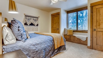 Queen suite on upper level with ensuite
